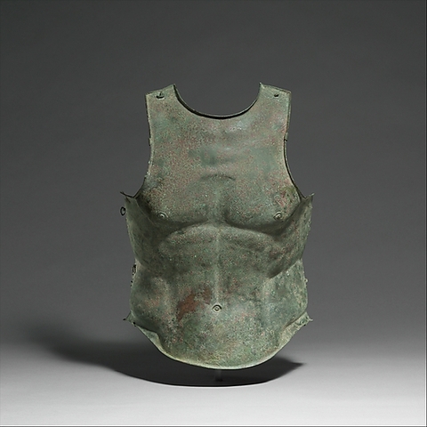 Bronze Body Armor 400 B.C.