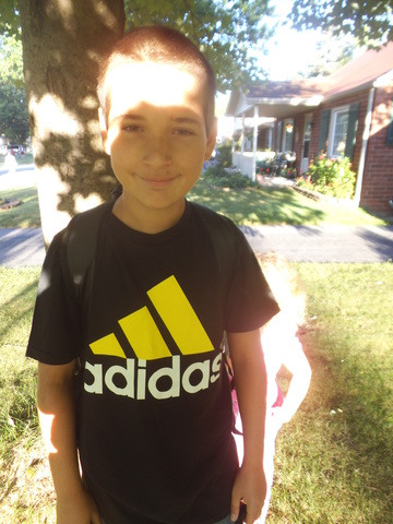 I started middle school.