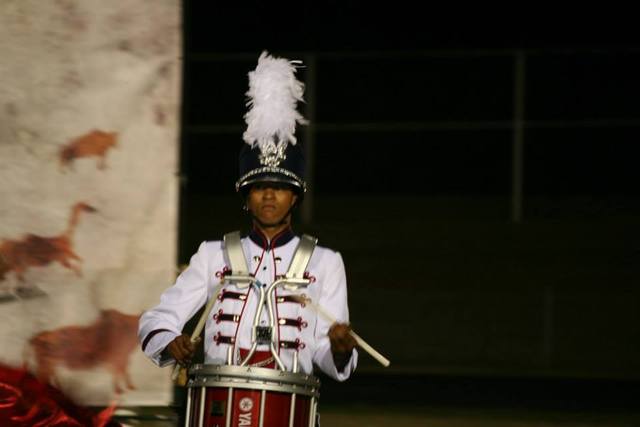 I made the drumline again (: