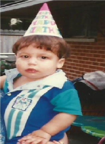 John's first birthday party