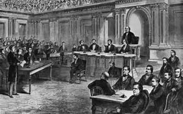 Andrew Johnson Impeached