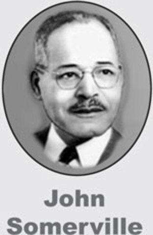 John Somerville, entered the USC School of Dentistry, as the first black student in the school.