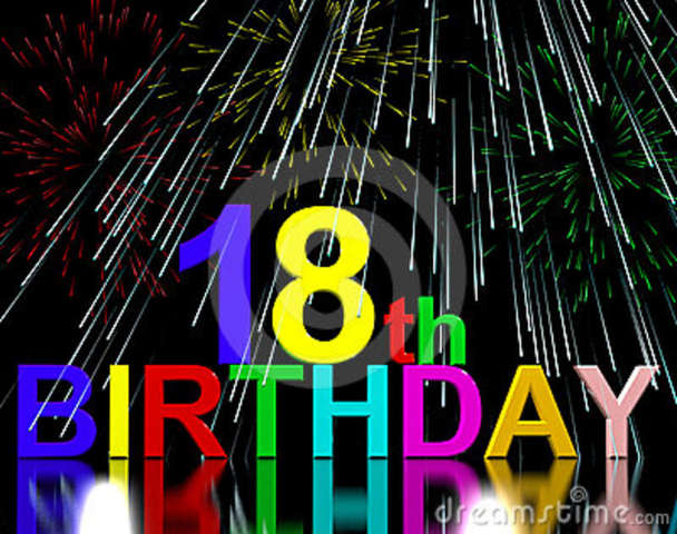 John's 18th birthday