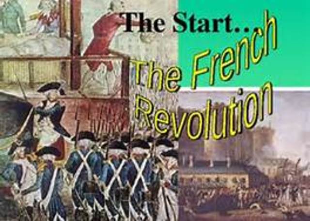 Start of French Revolution