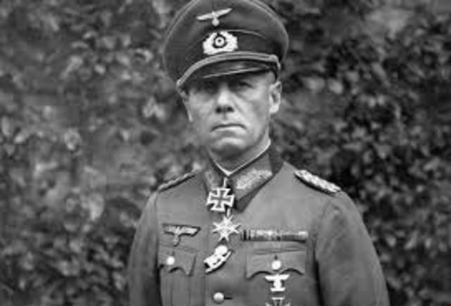 german general rommel surrenders to north africa