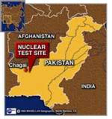 Pakistan conducts nuclear tests