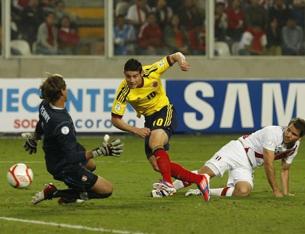 Cuarto Partido  Colombia vs Peru