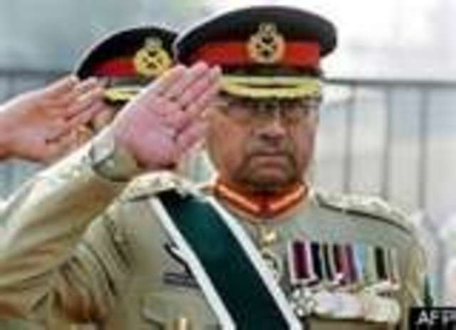 Prime Minister Nawaz Sharif overthrown in military coup led by General Pervez Musharraf