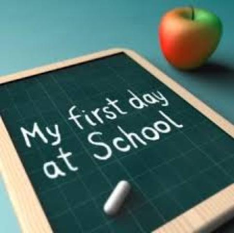 1st Day at School