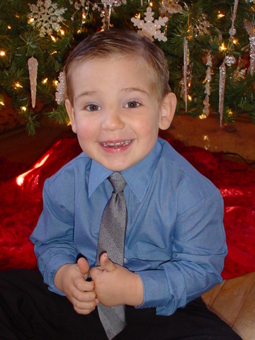 My little brother Spencer was born