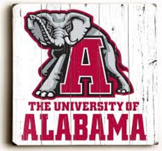 GO TO THE UNIVERSITY OF ALABAMA