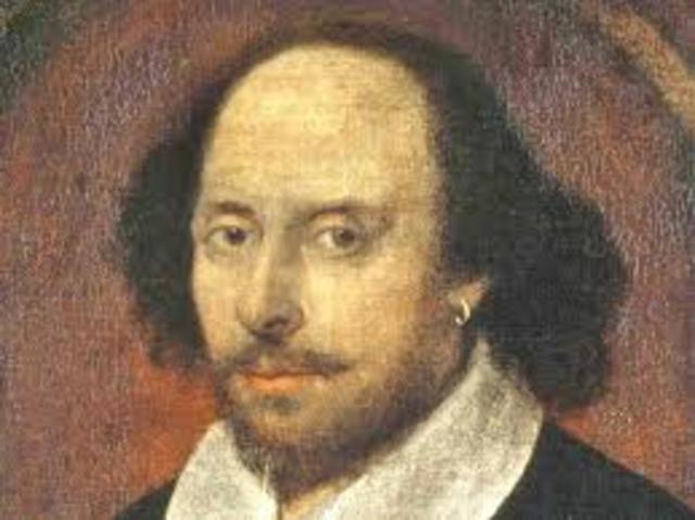 William Shakespeare, the Bard of Avon, is born