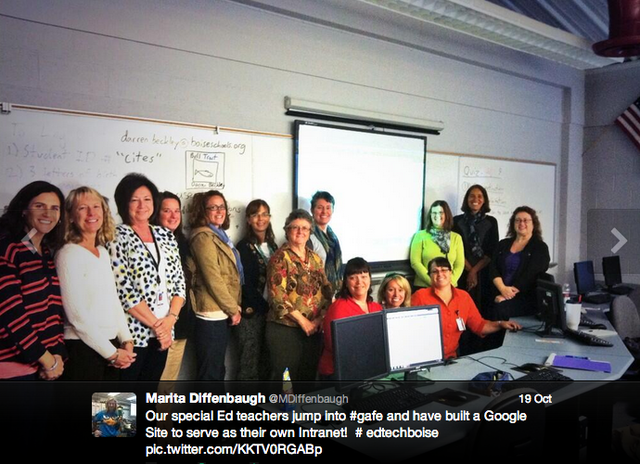 GAFE Training with Special Ed Leads