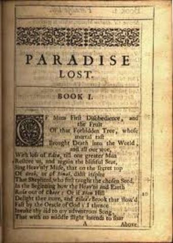 John Milton begins Paradise Last