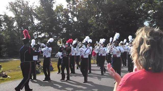 marched in the glen allen day parade