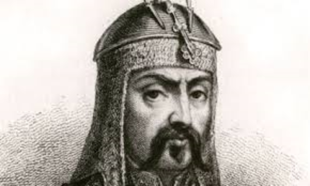 Genghis Khan's born