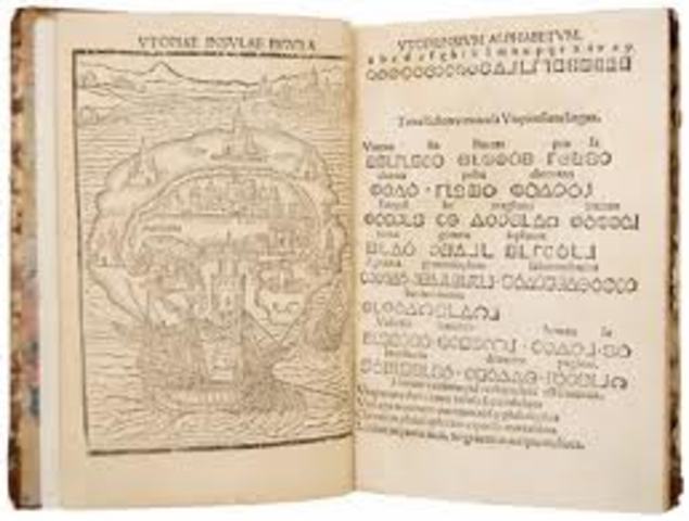 Thomas More's Utopia is published