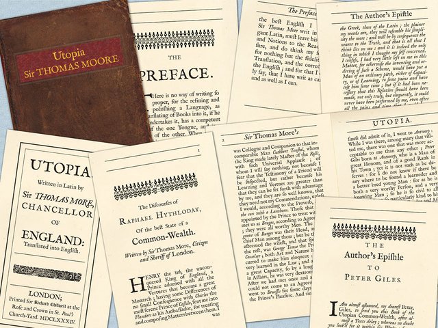 Thomas More's Utopia is published