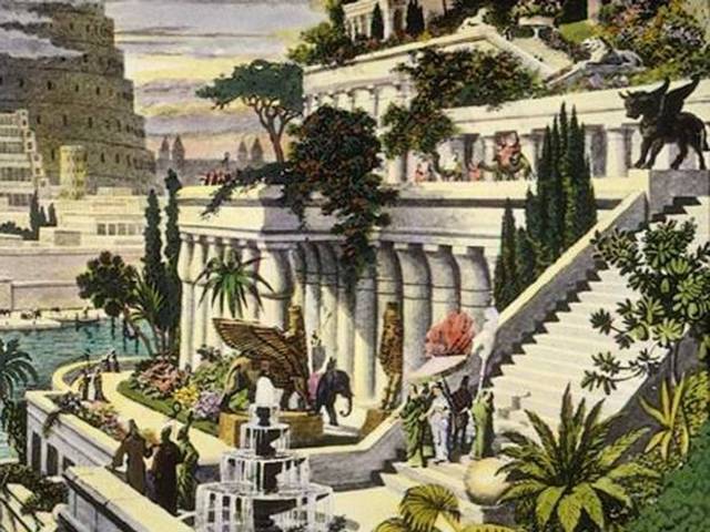 Jardines Colgantes de babilonia