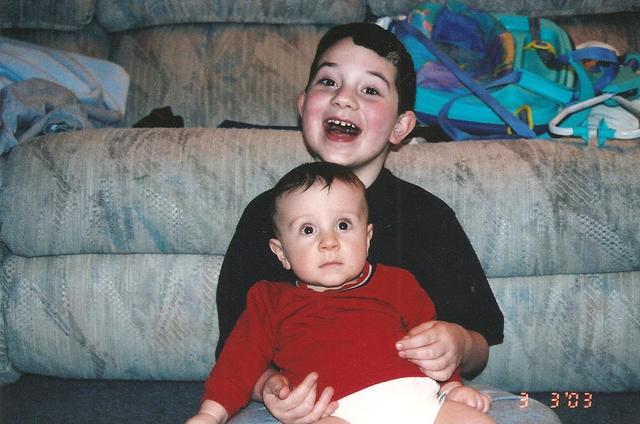 My little brother is born