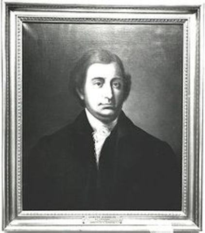 Governor Edmund Randolph of Virginia presents the Virginia Plan at the convention.