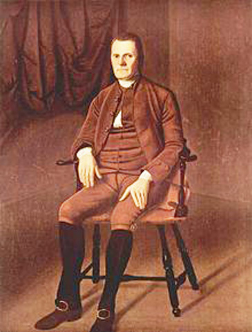 Roger Sherman of Connecticut presents the Great Compromise.
