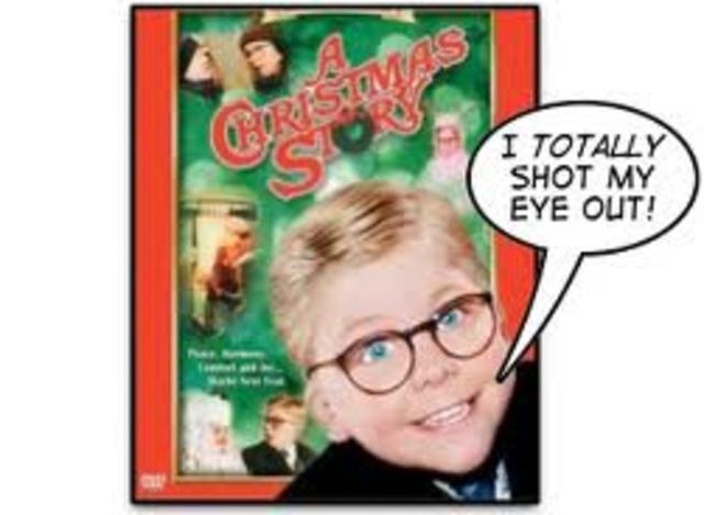 I got shot in the eye with a BB gun