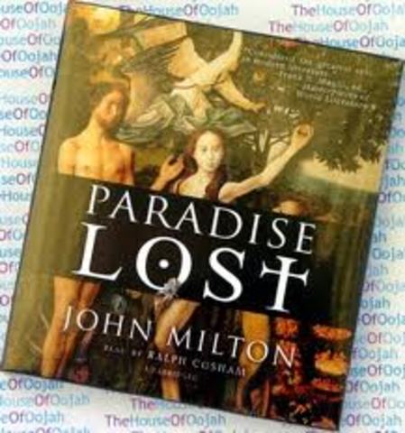 John Milton begins "Paradise Lost"