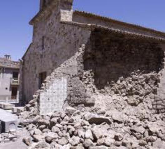 iglesia santa ines derrumbada