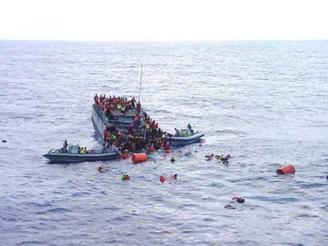 Tampa and children overboard