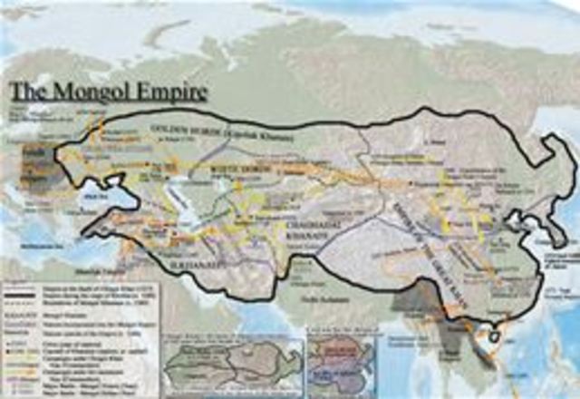 End of Mongolian empire