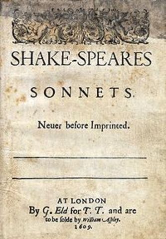 Shakespeare's sonnets are published