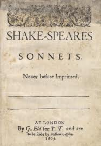 Shakespeare's sonnets are published