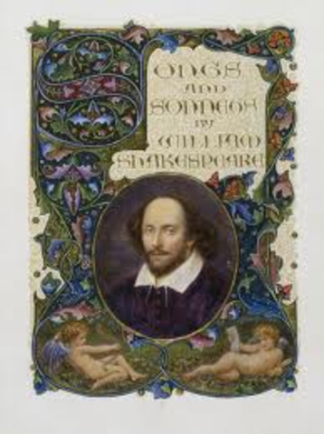 Shakespeare's sonnets are published