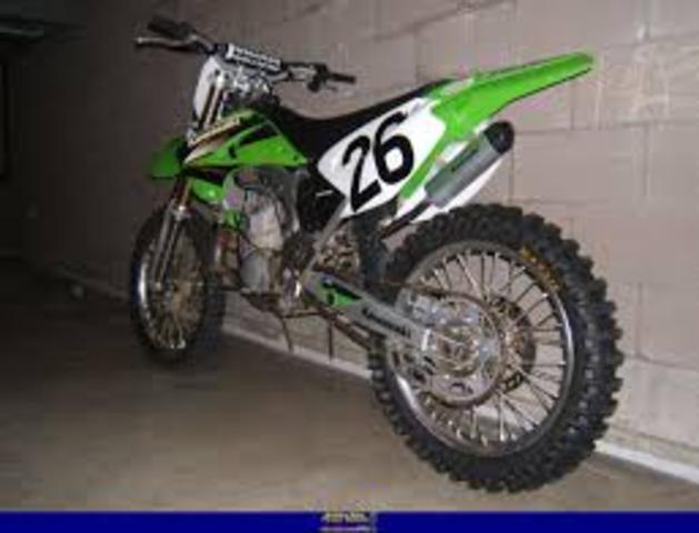 Got my first dirtbike