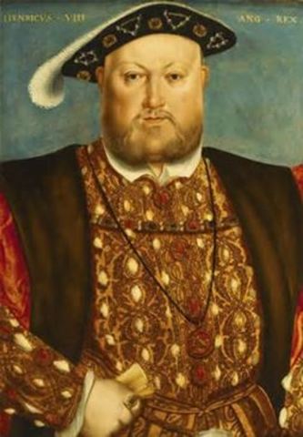 Henry VIII proclaims himself head of the Church of England