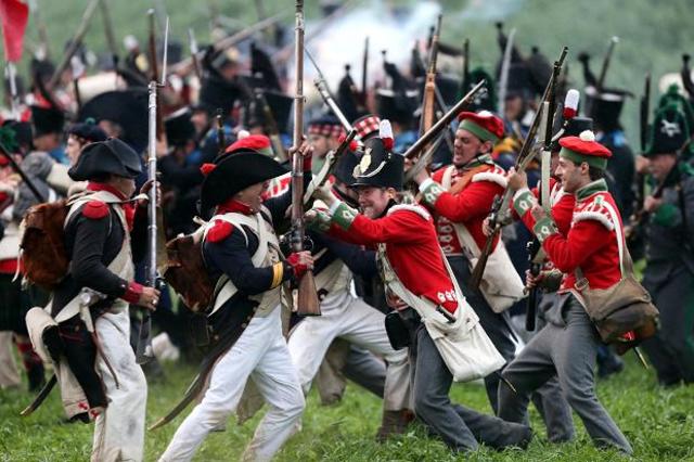 Napoleon is defeated at the Battle of Waterloo