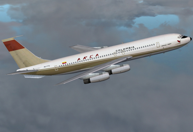 The Boeing 707-120 debuts as the world's first successful commercial jet airliner