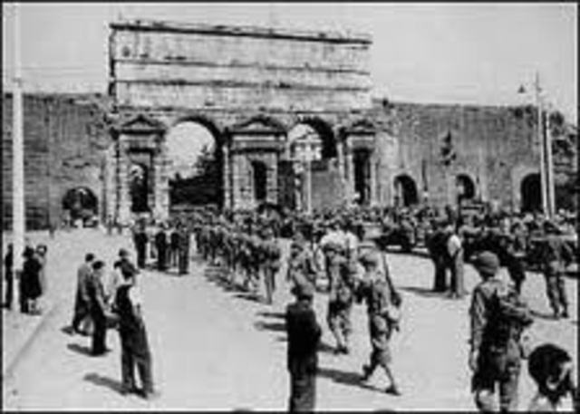 Allies occupy Rome