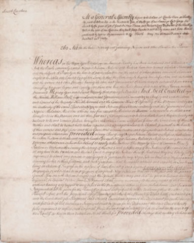 South Carolina Negro Codes Enacted