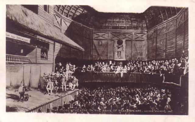 Globe Theatre is built in London