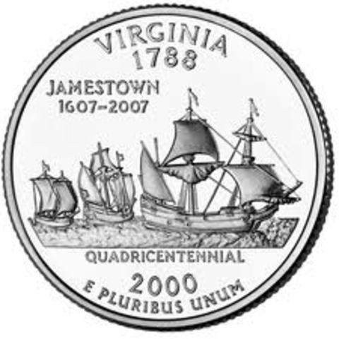First permanent English settlement in North America is established at Jamestown, Virginia.