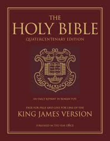 King James Bible is published