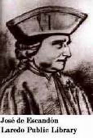 José de Escandón gains rank of sergent major