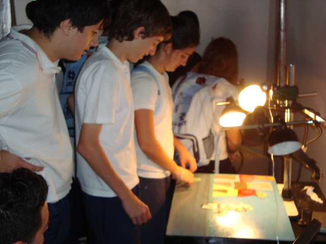 Se expone en  Inst. Educ. Nº 2 de Guagira, Maicao, Colombia