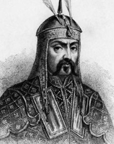Gengis Khan is made supreme ruler