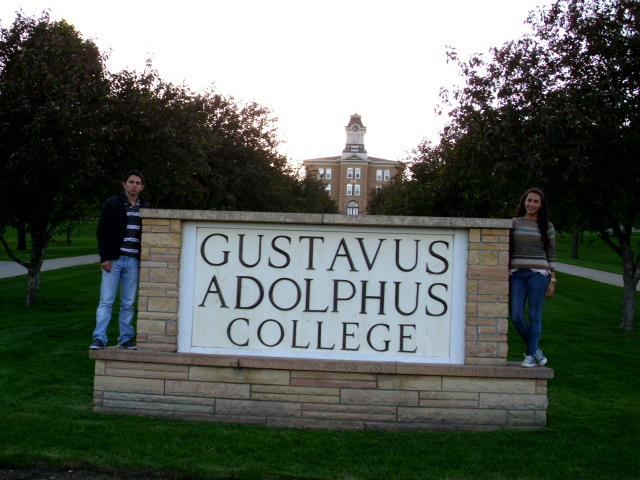 Visita a Gustavus Adolphus (Universidad en Minnesota)