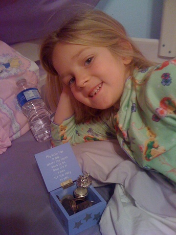 losing my first tooth