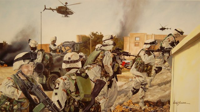 The War Starts ( Operation Iraqi Freedom )