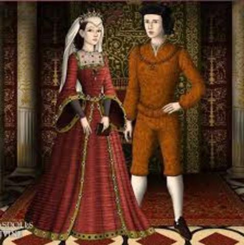 Ferdinand and Isabella marry